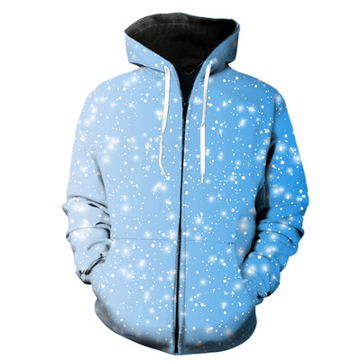 Talvise lumehelbemustriga meeste lukuga kapuuts, suur hip-hop dressipluusid vabaaja teismeliste harajuku topsid, moodsad unisex pikkade varrukatega