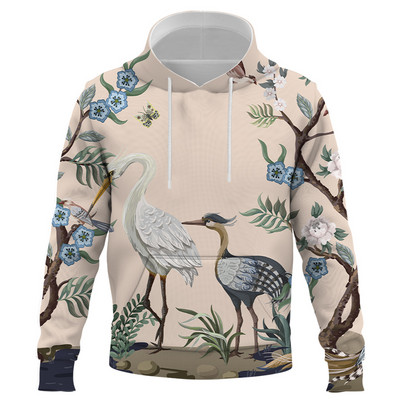 Modna majica s kapuljačom Muškarci Žene 3D Retro ilustracija Pulover s kapuljačom s printom Jesen 2021. Ležerna Smiješne uniseks majice Ulična odjeća