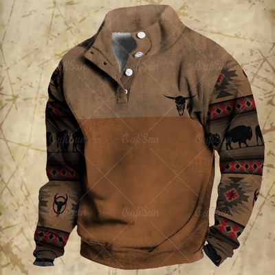 Sügisnööbiga vintage kapuuts meestele Mood Oversized meesterõivad vabaaja dressipluus pikkade varrukatega vabaaja pullover Topid