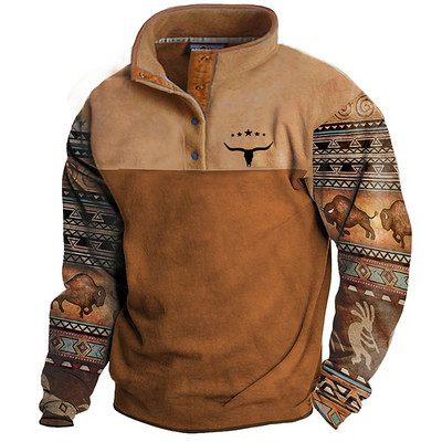 Sügisnööbiga vintage kapuuts meestele Mood Oversized meesterõivad vabaaja dressipluus pikkade varrukatega vabaaja pullover Topid