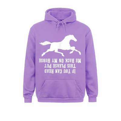 Naljakas Palun pange mind tagasi mu hobuse selga Naljakas hobuste armastaja kapuuts Crazy dressipluusid naiste pusad pikkade varrukatega riided suvi sügis