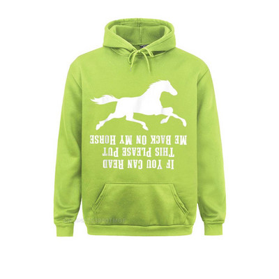 Naljakas Palun pange mind tagasi mu hobuse selga Naljakas hobuste armastaja kapuuts Crazy dressipluusid naiste pusad pikkade varrukatega riided suvi sügis