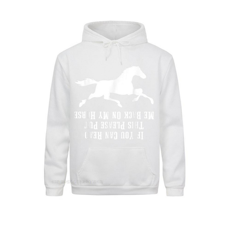 Naljakas Palun pange mind tagasi mu hobuse selga Naljakas hobuste armastaja kapuuts Crazy dressipluusid naiste pusad pikkade varrukatega riided suvi sügis