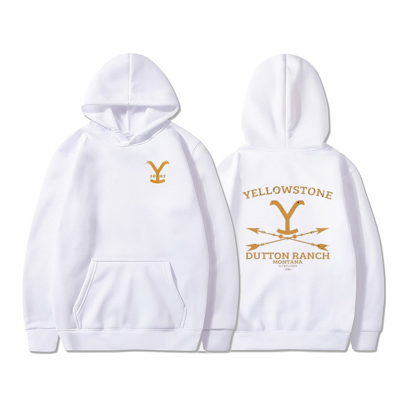Φούτερ με κουκούλα Yellowstone Unisex Dutton Ranch Hoodie Beth Dutton Φούτερ Yellowstone TV show Inspired Rip Wheeler Hooded