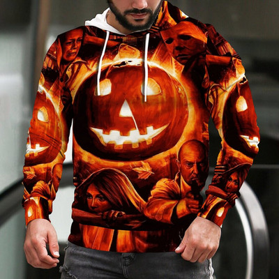 2022. aasta halloween tapab õudusfilm Michael Myersi 3D-printiga kapuuts Pusad Mehed Naiste Mood vabaaja Pullover Tänavarõivad Pusad