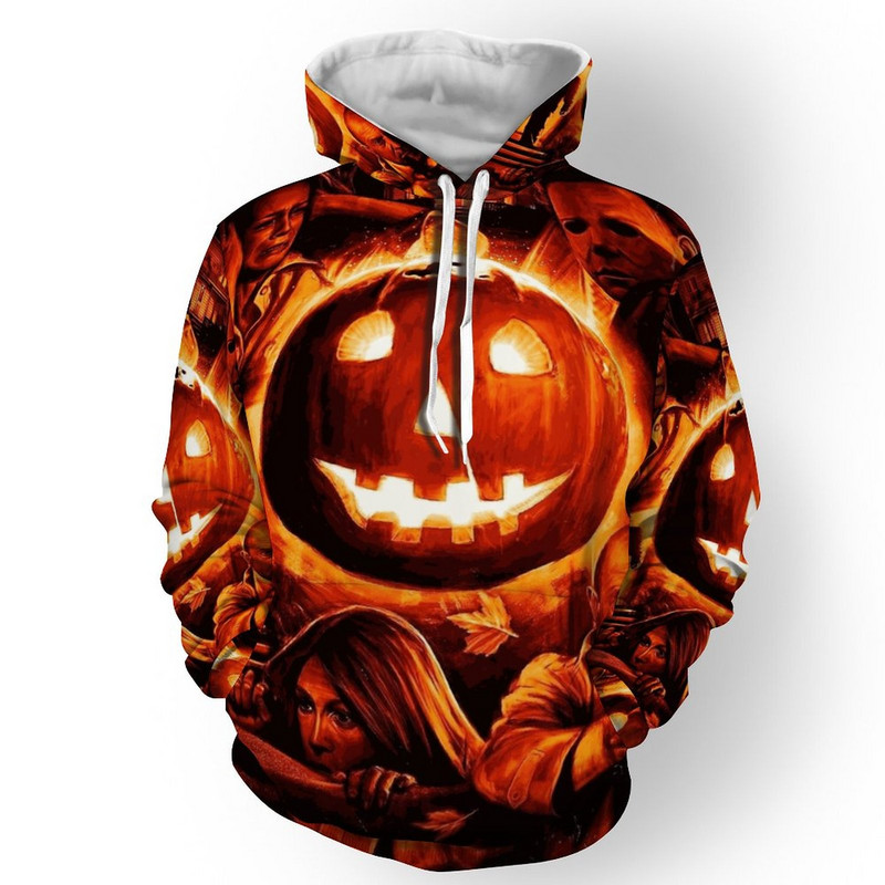 2022. aasta halloween tapab õudusfilm Michael Myersi 3D-printiga kapuuts Pusad Mehed Naiste Mood vabaaja Pullover Tänavarõivad Pusad