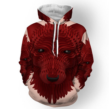 Beautiful Dragon 3D printed ανδρικό φούτερ με κουκούλα Unisex Φούτερ με κουκούλα φθινοπώρου και χειμώνα Streetwear Casual Jacket