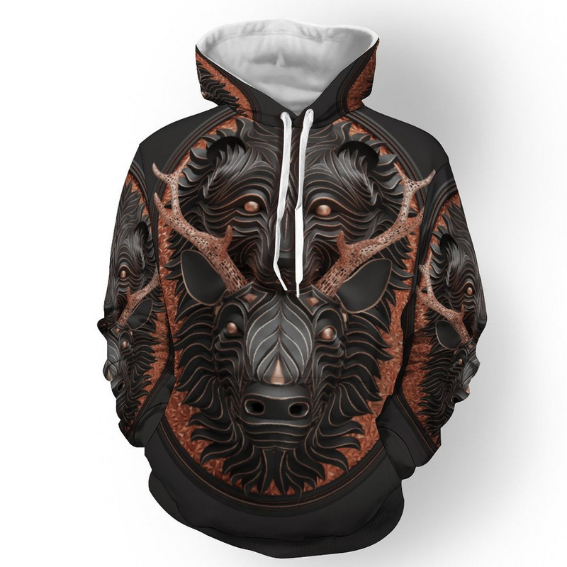 Prekrasna muška majica s kapuljačom s 3D printom zmaja, uniseks majica s kapuljačom, dukserica, jesenska i zimska ulična odjeća, ležerna jakna