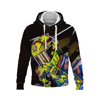 Μόδα ανδρικό 3d Hoodie Γυναικείο φούτερ με κουκούλα Harajuku εμπριμέ μοτοσυκλέτα για υπαίθρια casual αθλητικά ρούχα Oversized Hoodi