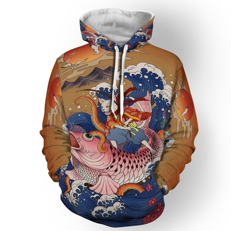 2022 Halloween hoodie za muškarce Estetska mačka Ženska hoodie Vintage Graphic Halloween hoodices Tops Y2k Oversized Sweatshirt