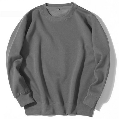 Meeste ja naiste dressipluus Moodne ümarkaelus sügistalv pikkade varrukatega tänavarõivad vabaaja ühevärvilised mugavad riided