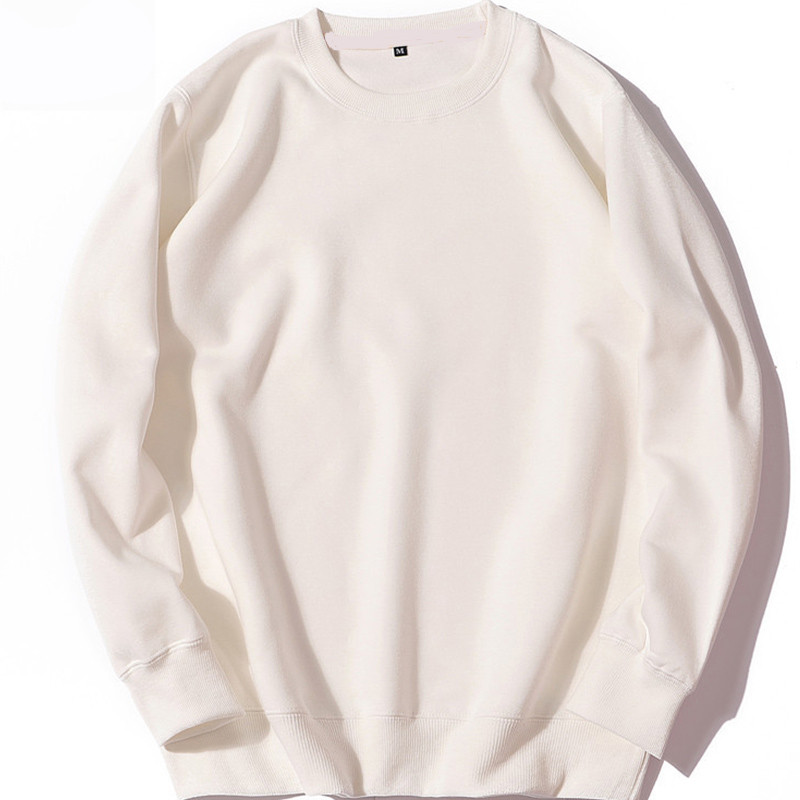 Meeste ja naiste dressipluus Moodne ümarkaelus sügistalv pikkade varrukatega tänavarõivad vabaaja ühevärvilised mugavad riided