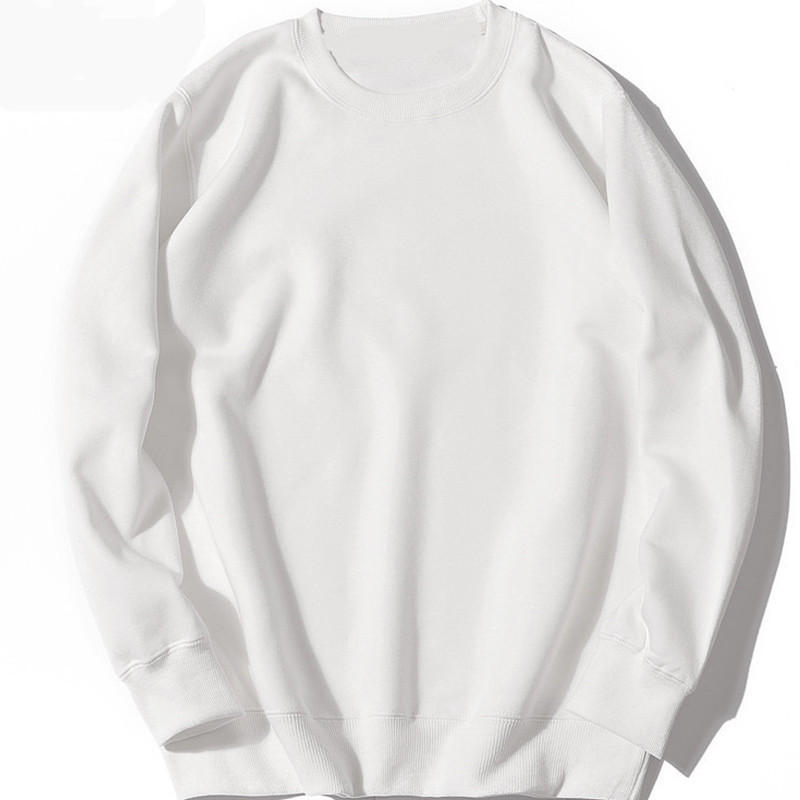 Meeste ja naiste dressipluus Moodne ümarkaelus sügistalv pikkade varrukatega tänavarõivad vabaaja ühevärvilised mugavad riided