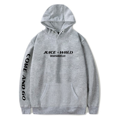 Mehed Pusad Juice WRLD Kapuutsiga dressipluusid Naiste mood Hip-hop vabaaja pulloverid Sügis poisid Tüdrukud Valged Spordi Tänavarõivad Topid