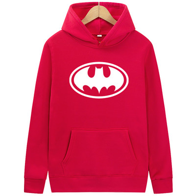 Φθινοπωρινές χειμερινές καυτές εκπτώσεις Ανδρικές νυχτερίδες με κουκούλες μόδας Fleece Plus Χοντρό φούτερ Hip Hop Casual Φούτερ Φόρμες για άνδρες