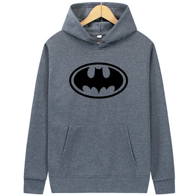 Φθινοπωρινές χειμερινές καυτές εκπτώσεις Ανδρικές νυχτερίδες με κουκούλες μόδας Fleece Plus Χοντρό φούτερ Hip Hop Casual Φούτερ Φόρμες για άνδρες