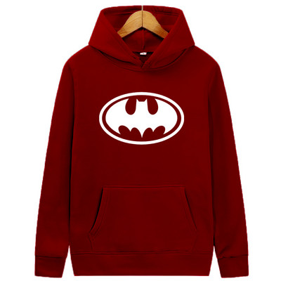 Φθινοπωρινές χειμερινές καυτές εκπτώσεις Ανδρικές νυχτερίδες με κουκούλες μόδας Fleece Plus Χοντρό φούτερ Hip Hop Casual Φούτερ Φόρμες για άνδρες