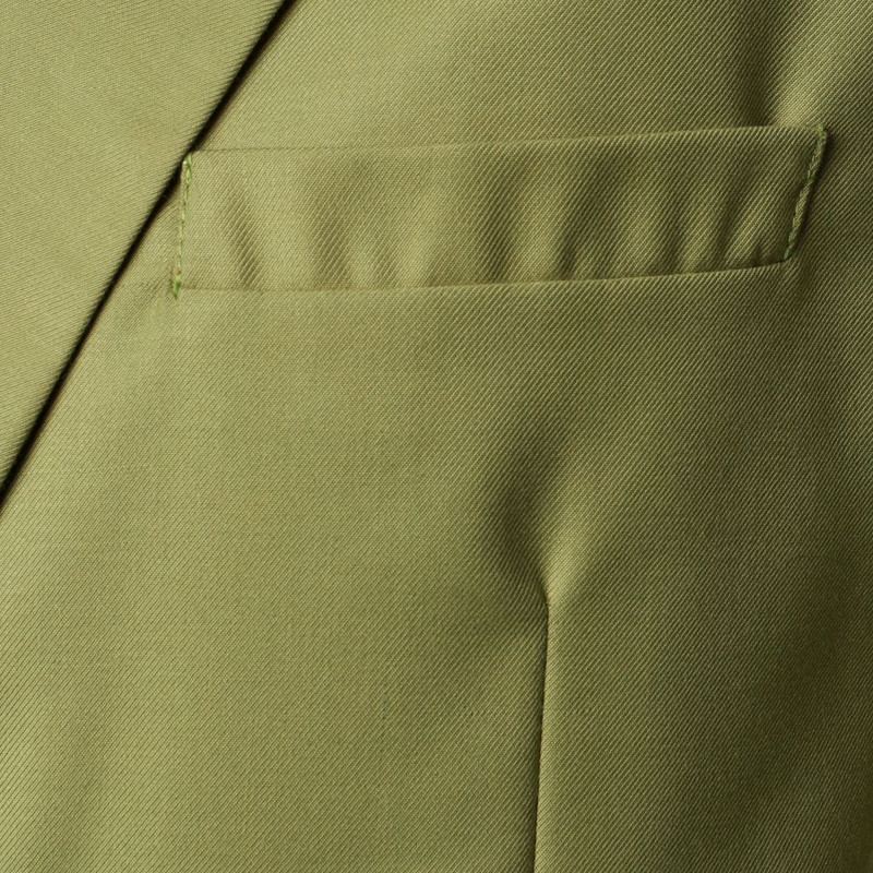 Meeste bleiser, ühevärviline mustriga tasku, ühe nupuga vabaaja ööklubi baari lava pulmakonverentsi õhtusöök Meesterõivad