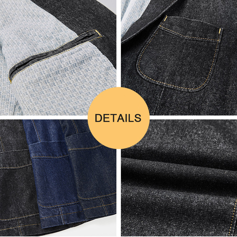 Traper sakoi Muška jakna Muška vanjska odjeća Prevelika poslovna ležerna jakna Muška odjeća Odijelo za slobodno vrijeme Jakna 4XL AG81985