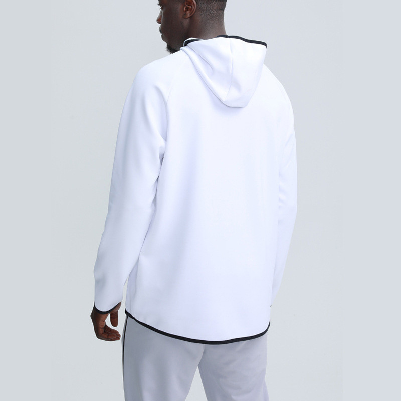 2023 Νέα μονόχρωμα αθλητικά φούτερ με κουκούλα Ανδρική μακρυμάνικη μπλούζα με όρθιο γιακά Φαρδιά φούτερ γυμναστικής για τρέξιμο