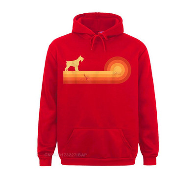 Šnaucer Retro Vintage 60-e 70-e Zalazak sunca Ljubitelji pasa Muškarci Žene Uske muške majice s kapuljačom Funny Lovers Day Hoodies Sportska odjeća po narudžbi