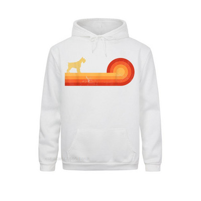 Šnaucer Retro Vintage 60-e 70-e Zalazak sunca Ljubitelji pasa Muškarci Žene Uske muške majice s kapuljačom Funny Lovers Day Hoodies Sportska odjeća po narudžbi