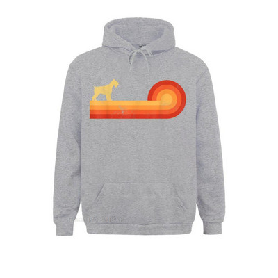 Šnaucer Retro Vintage 60-e 70-e Zalazak sunca Ljubitelji pasa Muškarci Žene Uske muške majice s kapuljačom Funny Lovers Day Hoodies Sportska odjeća po narudžbi
