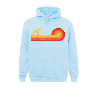 Šnaucer Retro Vintage 60-e 70-e Zalazak sunca Ljubitelji pasa Muškarci Žene Uske muške majice s kapuljačom Funny Lovers Day Hoodies Sportska odjeća po narudžbi