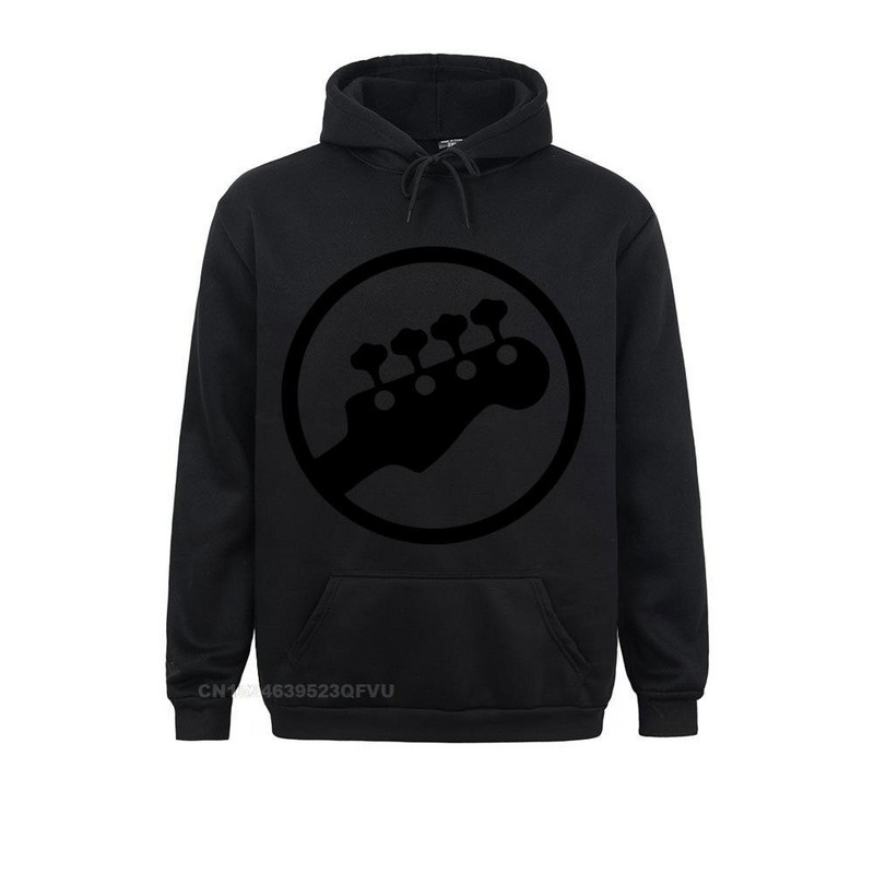 Muškarci Bas glava Simbol gitare Gitarist svirač Glazbenici Glazba Rock Hoodie s kapuljačom Smiješni rođendanski poklon za anime Pamučna ženska majica