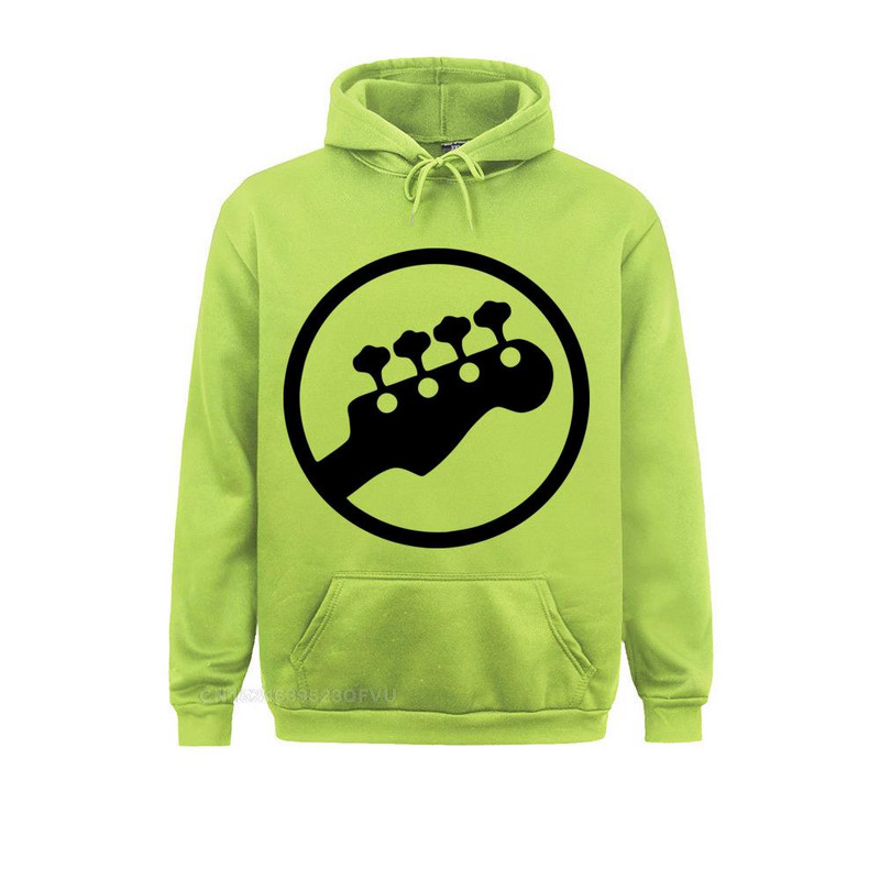 Muškarci Bas glava Simbol gitare Gitarist svirač Glazbenici Glazba Rock Hoodie s kapuljačom Smiješni rođendanski poklon za anime Pamučna ženska majica