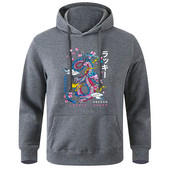 Dragon Create Legend Hoodie s kapuljačom s otisnutim oblacima Muški hip hop noviteti Puloveri Prozračne mekane majice s kapuljačom Ležerna modna majica s kapuljačom
