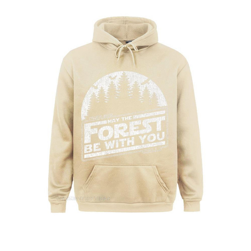 Olgu mets teiega looduslaager Graafiline Premium kapuutsiga Pullover Hoodid Isadepäev Naiste Pusad Tänavarõivad Rife