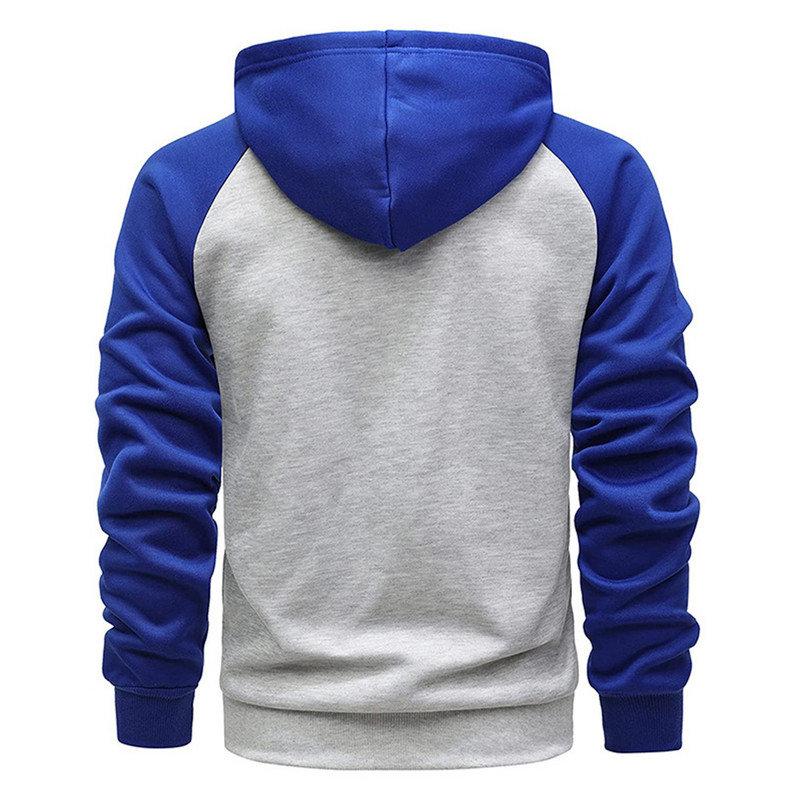 Modni muški sweatshirt gornji dio kaputa s džepom Jesen Zima Muška ležerna udobna modna slobodna jakna s kapuljačom od flisa