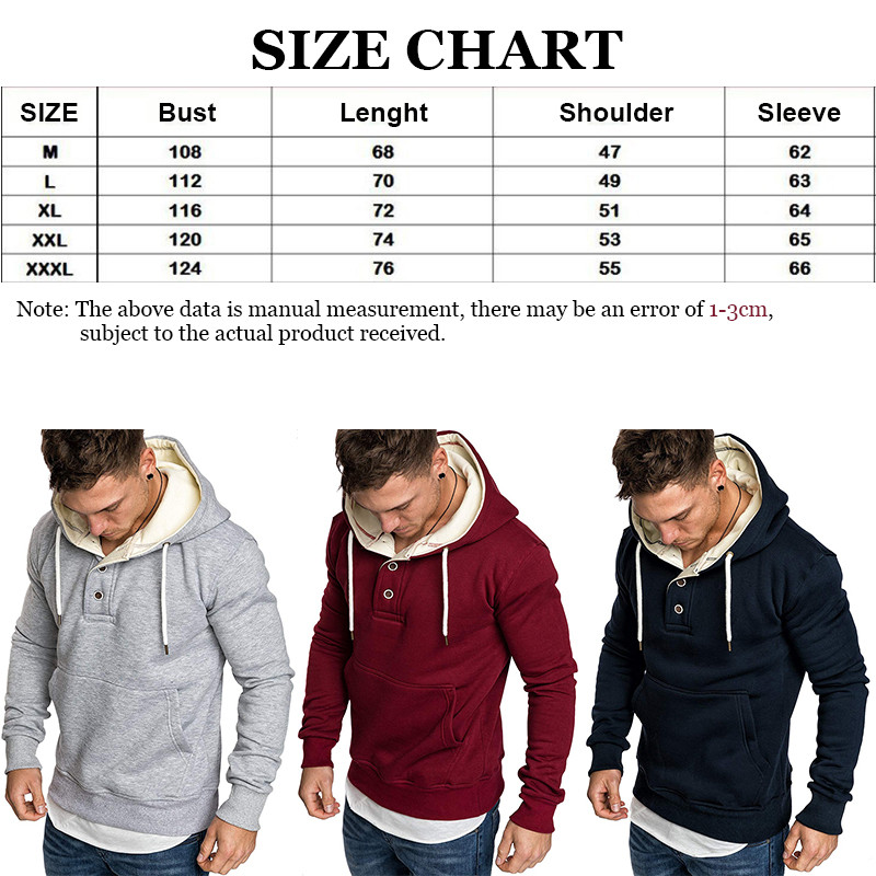 Μόδα Ανδρικά βαμβακερά φούτερ Φλις Φούτερ Μακρυμάνικα Φθινοπωρινά Χειμερινά Αντρικά ρούχα με κουκούλα με τσέπες Φούτερ Ρούχα