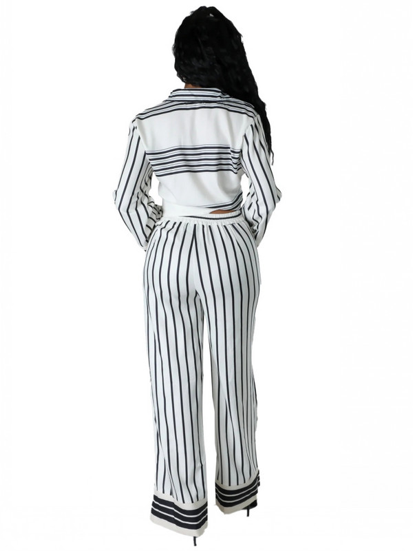 Kevad-sügis 2-osaline naiste komplekt Pikkade varrukatega särgipluus, topp ja püksid, kostüümid, komplektid, mood, kontoris, naiste jaoks sobivad komplektid, komplektid