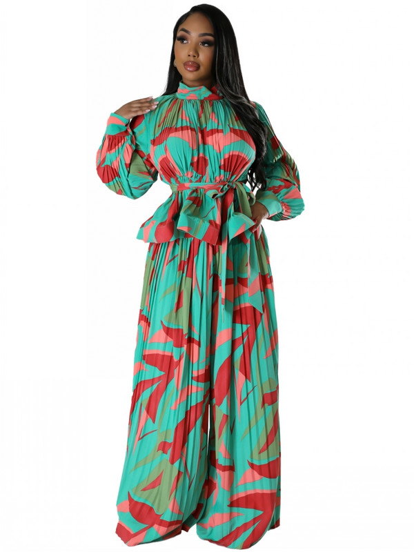 2-osaline naiste komplekt Sügisene pikkade varrukatega kõrge lõhikuga särgi pluus, topp ja püksid, kostüümid, rõivad, mood, kontori naised, sobivad komplektid.