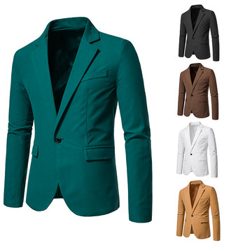 Ανδρικό μπουφάν Grooms Suit for Wedding Ανδρικό σακάκι ανδρικό σακάκι Smart Casual Business Blazer Άνοιξη Φθινόπωρο Νέο 2023