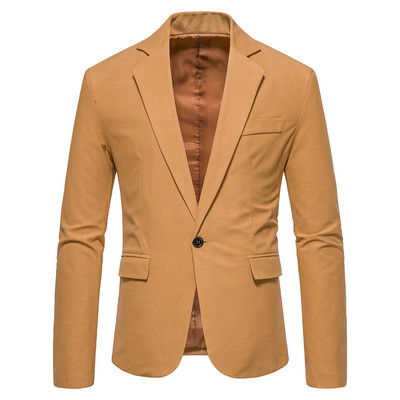 Ανδρικό μπουφάν Grooms Suit for Wedding Ανδρικό σακάκι ανδρικό σακάκι Smart Casual Business Blazer Άνοιξη Φθινόπωρο Νέο 2023