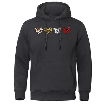 Give You All My Heart Hoodies s printom za muškarce Sportska topla majica Vintage puloveri od flisa Udobna modna muška majica s kapuljačom