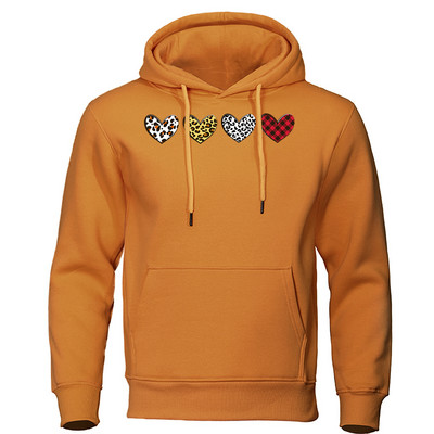 Give You All My Heart Hoodies s printom za muškarce Sportska topla majica Vintage puloveri od flisa Udobna modna muška majica s kapuljačom