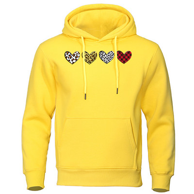 Give You All My Heart Hoodies s printom za muškarce Sportska topla majica Vintage puloveri od flisa Udobna modna muška majica s kapuljačom
