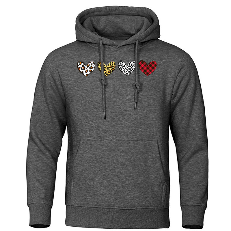 Give You All My Heart Hoodies s printom za muškarce Sportska topla majica Vintage puloveri od flisa Udobna modna muška majica s kapuljačom