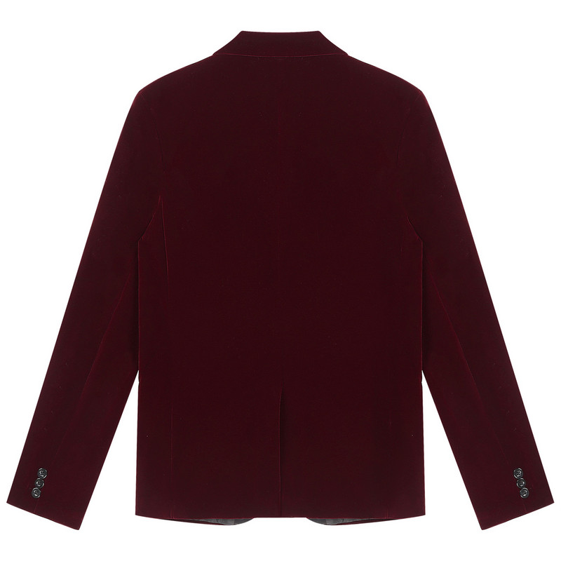 Muški modni trend Baršunasti mladoženjini smoking Uski kroj Vjenčanica Poslovno ležerno odijelo Jakna Banket Pojedinačni sakoi Kaput