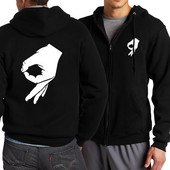 It'S OK Muška majica s patentnim zatvaračem s printom gesta Kreativnost Smiješne majice s kapuljačom O izrezom Hip hop dugih rukava Udobna meka muška odjeća