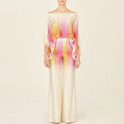 2-osaline komplekt Aafrika Riided African Dashiki Uus Dashiki mood ülikond ja püksid ülikonnad püksid Ropa Dama pidu daamile