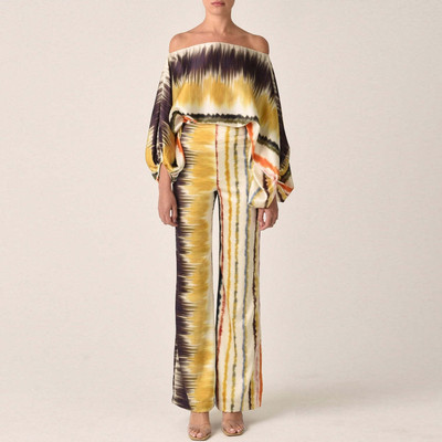 2-osaline komplekt Aafrika Riided African Dashiki Uus Dashiki mood ülikond ja püksid ülikonnad püksid Ropa Dama pidu daamile