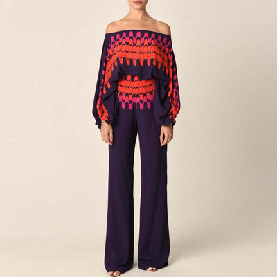 2-osaline komplekt Aafrika Riided African Dashiki Uus Dashiki mood ülikond ja püksid ülikonnad püksid Ropa Dama pidu daamile