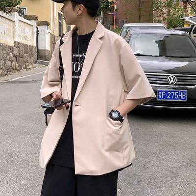 Bleiserid, meeste õhukesed vabaaja õrnad kolledži suverõivad. Nägusad moerõivad Jaapani Kpop stiilsed tänavarõivad Preppy Dynamic