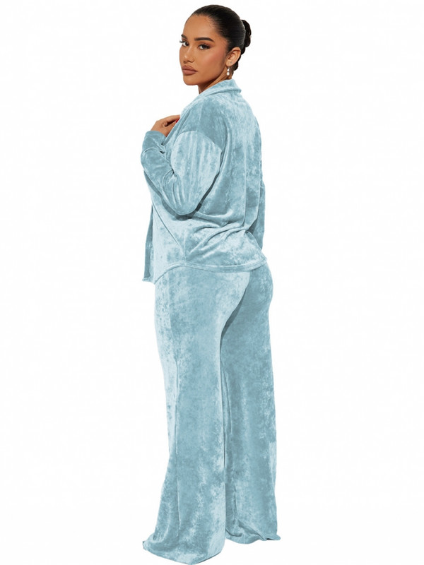 Kaheosaline naistekomplekt Talvine sügisene pikkade varrukatega särkpluus, topp ja püksid, kostüümid, rõivad, mood, kontori naised, sobivad komplektid, komplektid