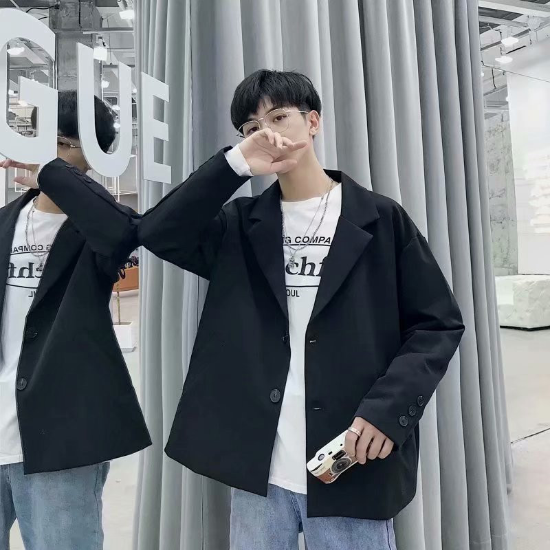 Blazers Ανδρικά μοντέρνα Oversize 3XL Spring Chic Μοντέρνα κορεατικά Ulzzang Loose Leisure Ανδρικό κοστούμι υψηλής ποιότητας Επώνυμα μπλουζάκια με όλα τα ματς